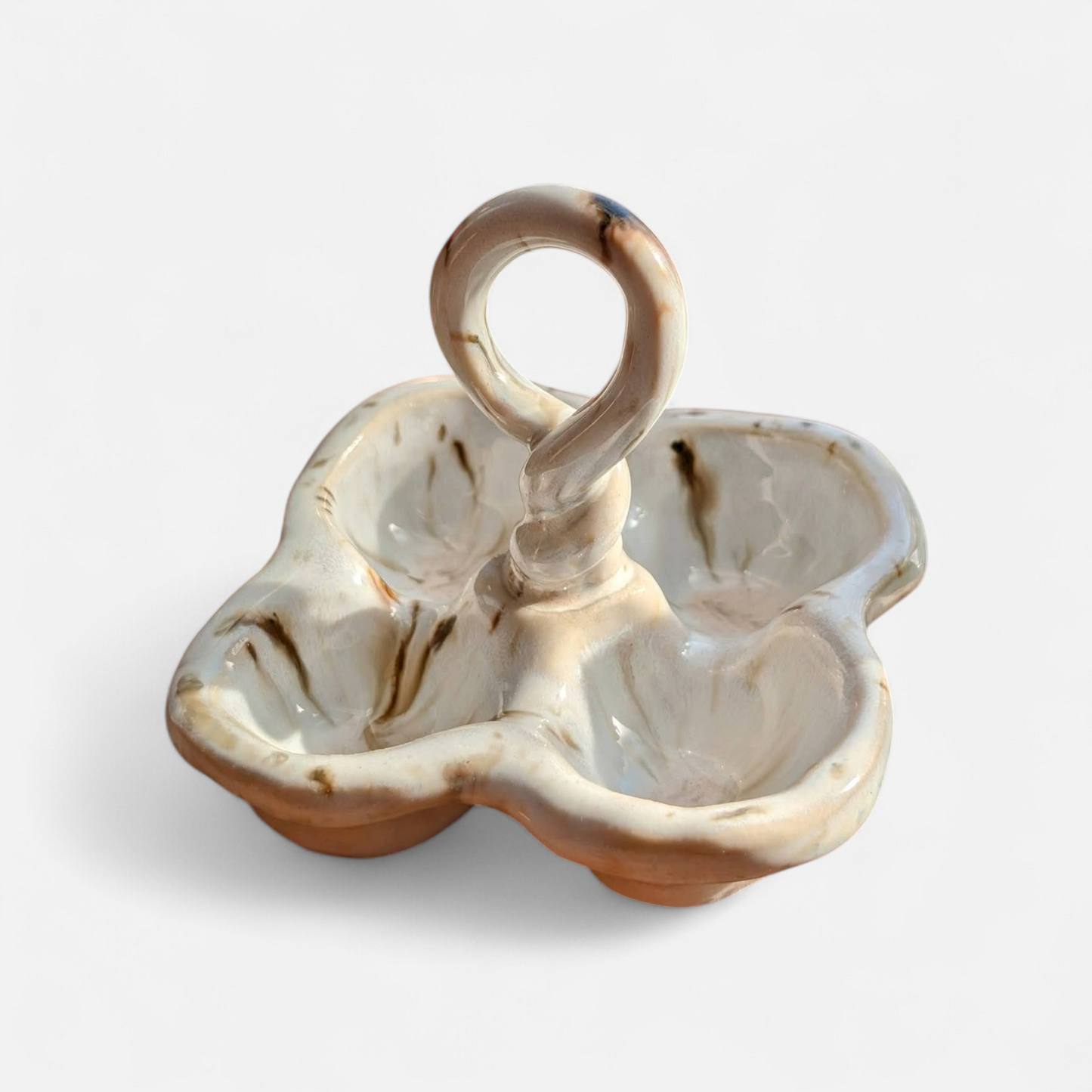 Artisan Ceramic Egg Holder – Loop & Pillar Variants