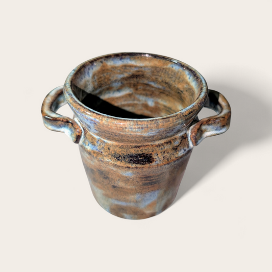 Hand-Thrown Rustic Miniature Vessel