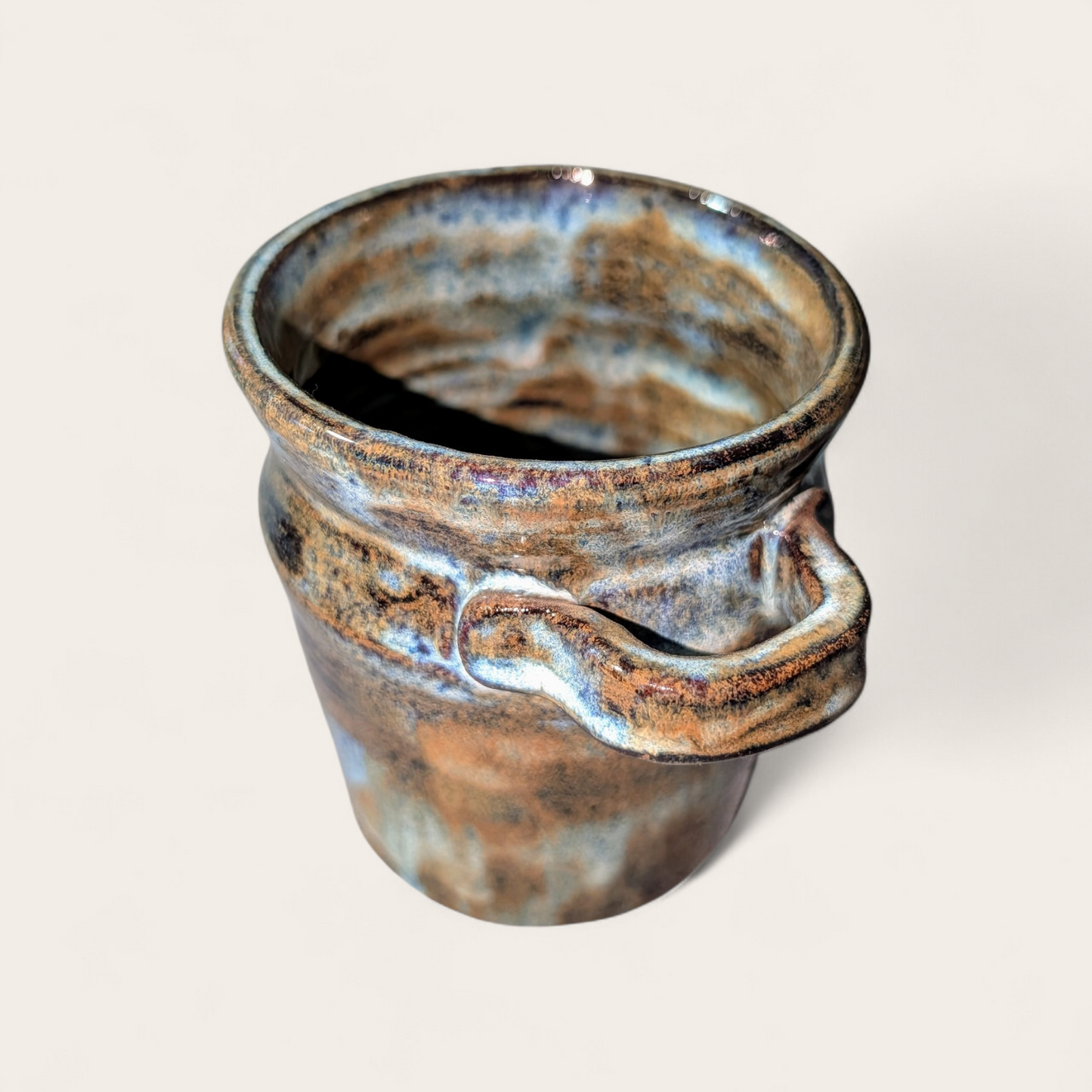 Hand-Thrown Rustic Miniature Vessel