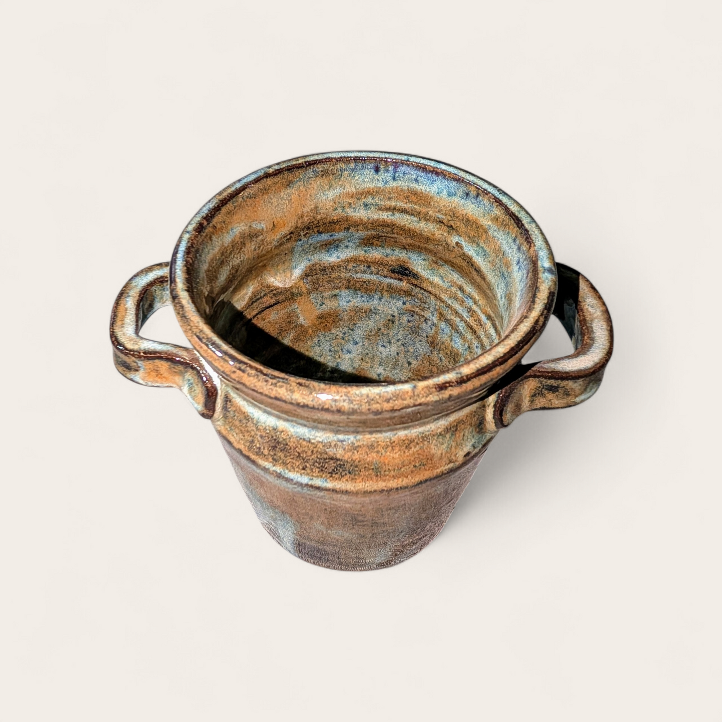 Hand-Thrown Rustic Miniature Vessel