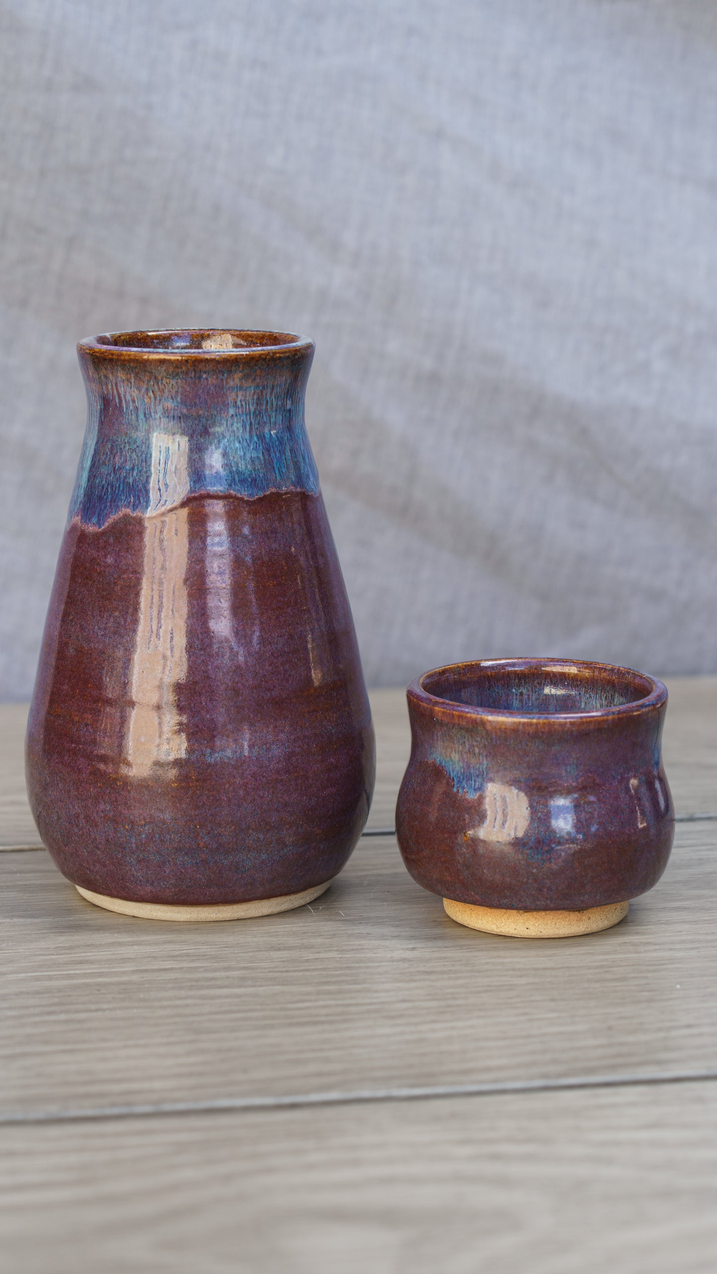 Hand-Thrown Bedside Carafe & Tumbler Set